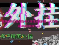 刺激战场自瞄辅助●火线精英透视图(火线精英自瞄透视挂下载)